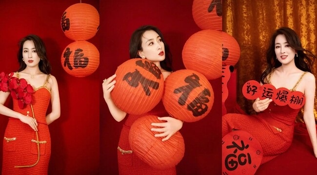 王菲亮相刘嘉玲生日派对,红配绿尽显高级气质,54岁风采依旧惊艳四座